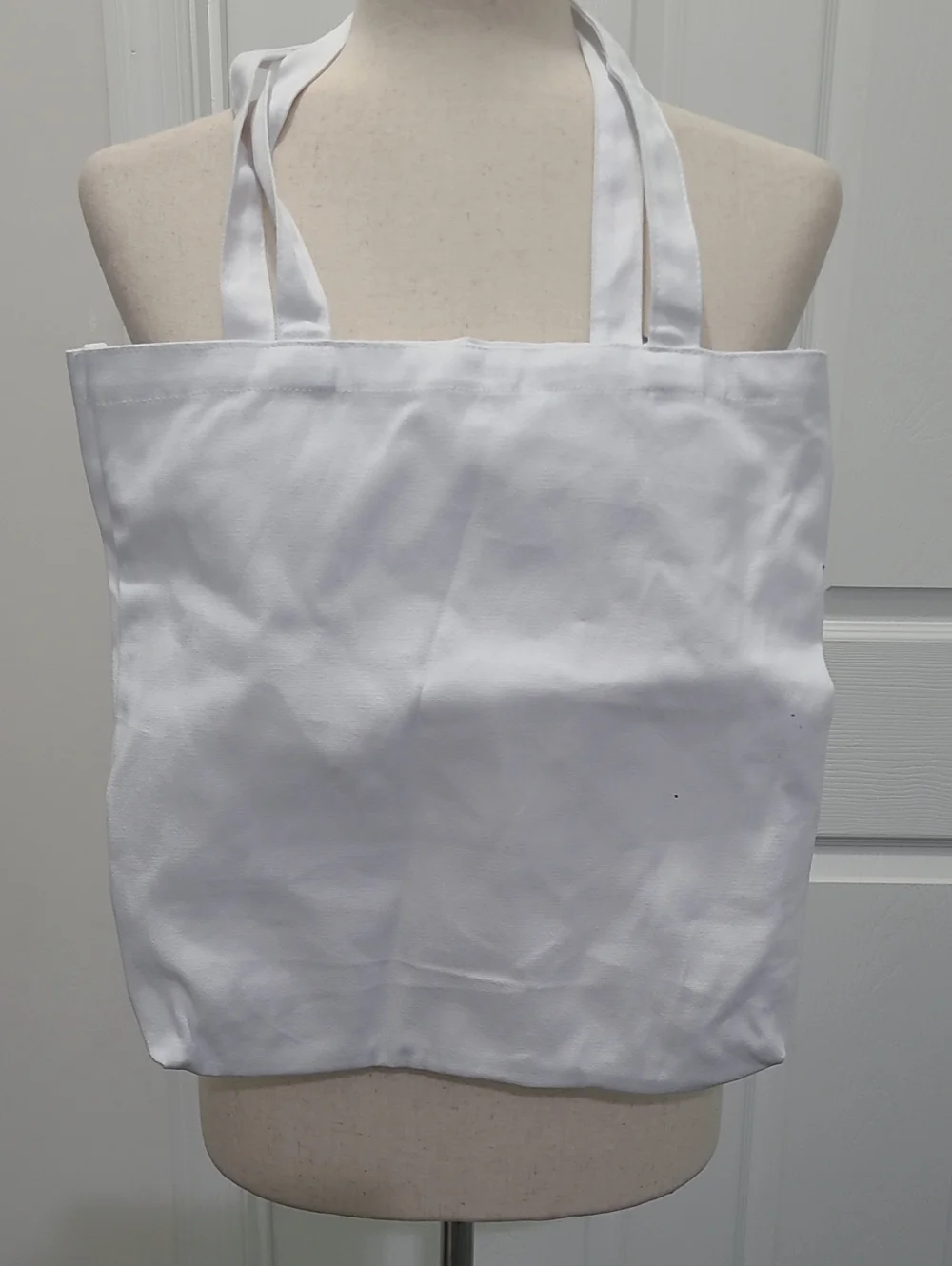 Unbranded White Canvas 'Party in the USA' Tote Bag - Red, White & Blue